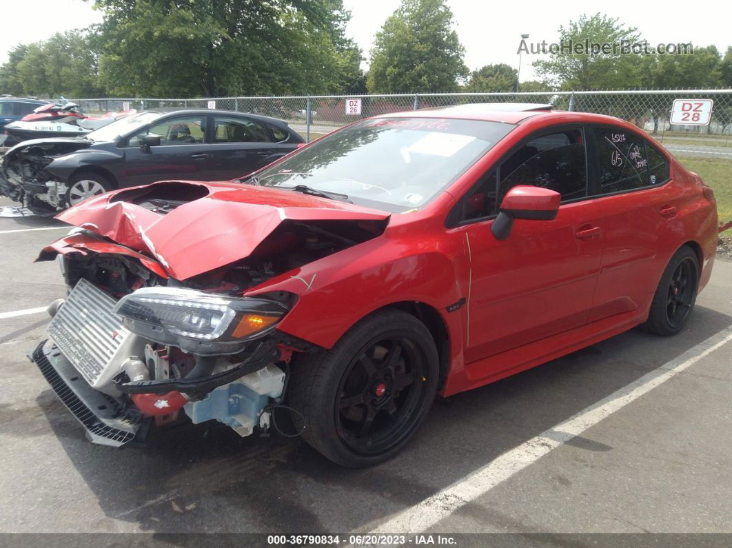 2017 Subaru Wrx Premium Red vin: JF1VA1E63H9833424