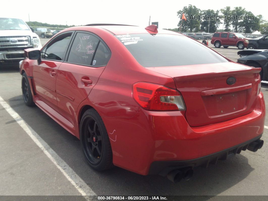 2017 Subaru Wrx Premium Red vin: JF1VA1E63H9833424