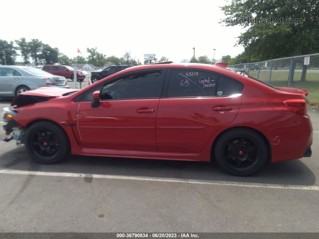 2017 Subaru Wrx Premium Red vin: JF1VA1E63H9833424