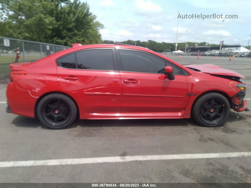 2017 Subaru Wrx Premium Red vin: JF1VA1E63H9833424