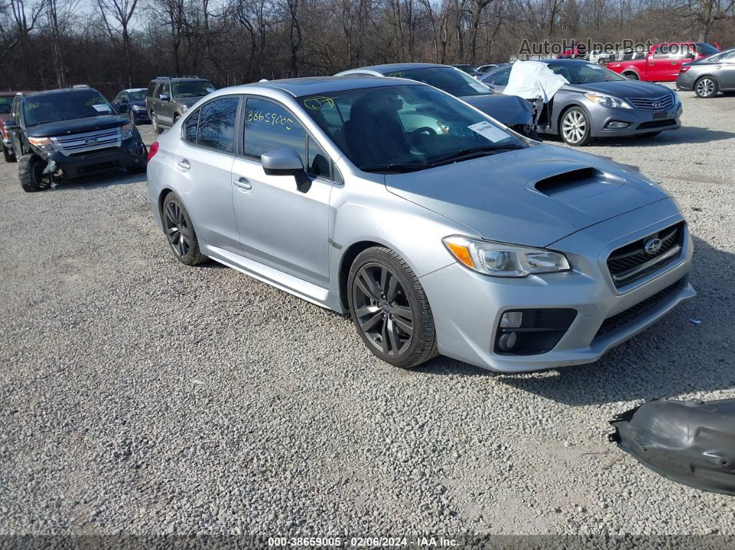 2017 Subaru Wrx Premium Silver vin: JF1VA1E64H8810028