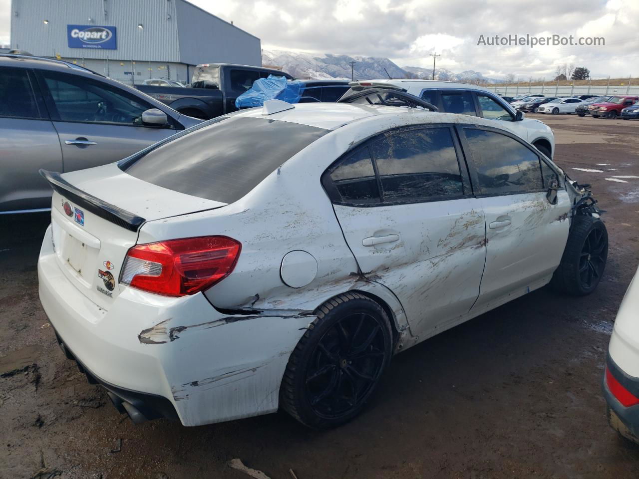 2017 Subaru Wrx Premium White vin: JF1VA1E64H9811223