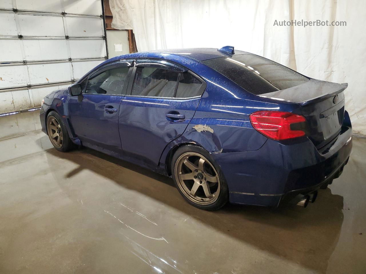 2017 Subaru Wrx Premium Blue vin: JF1VA1E64H9826174