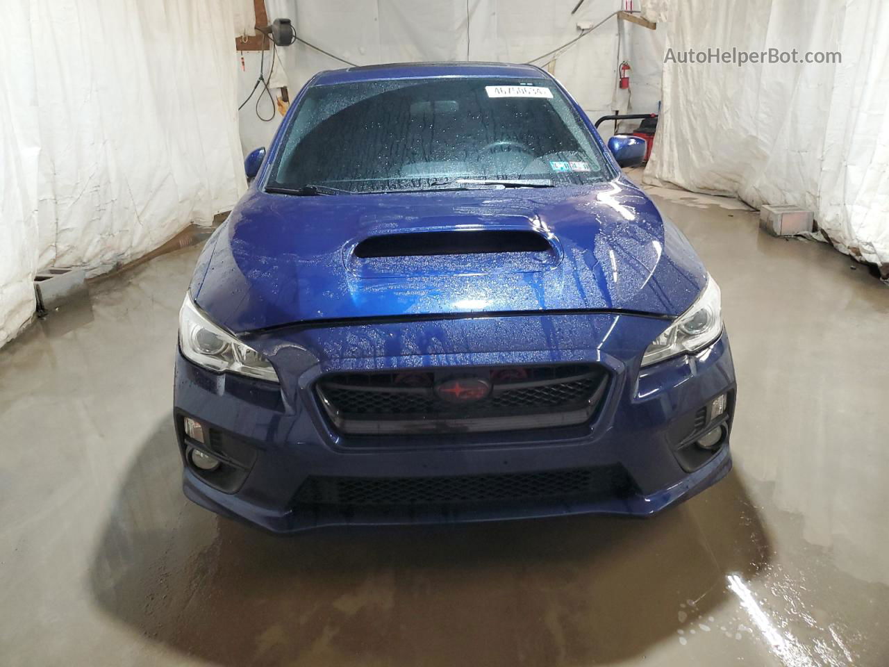 2017 Subaru Wrx Premium Blue vin: JF1VA1E64H9826174