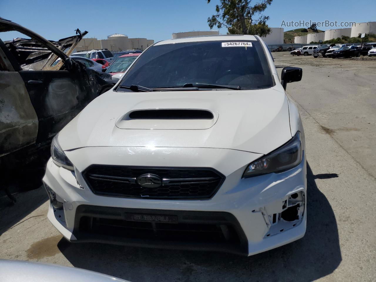 2017 Subaru Wrx Premium White vin: JF1VA1E64H9827731