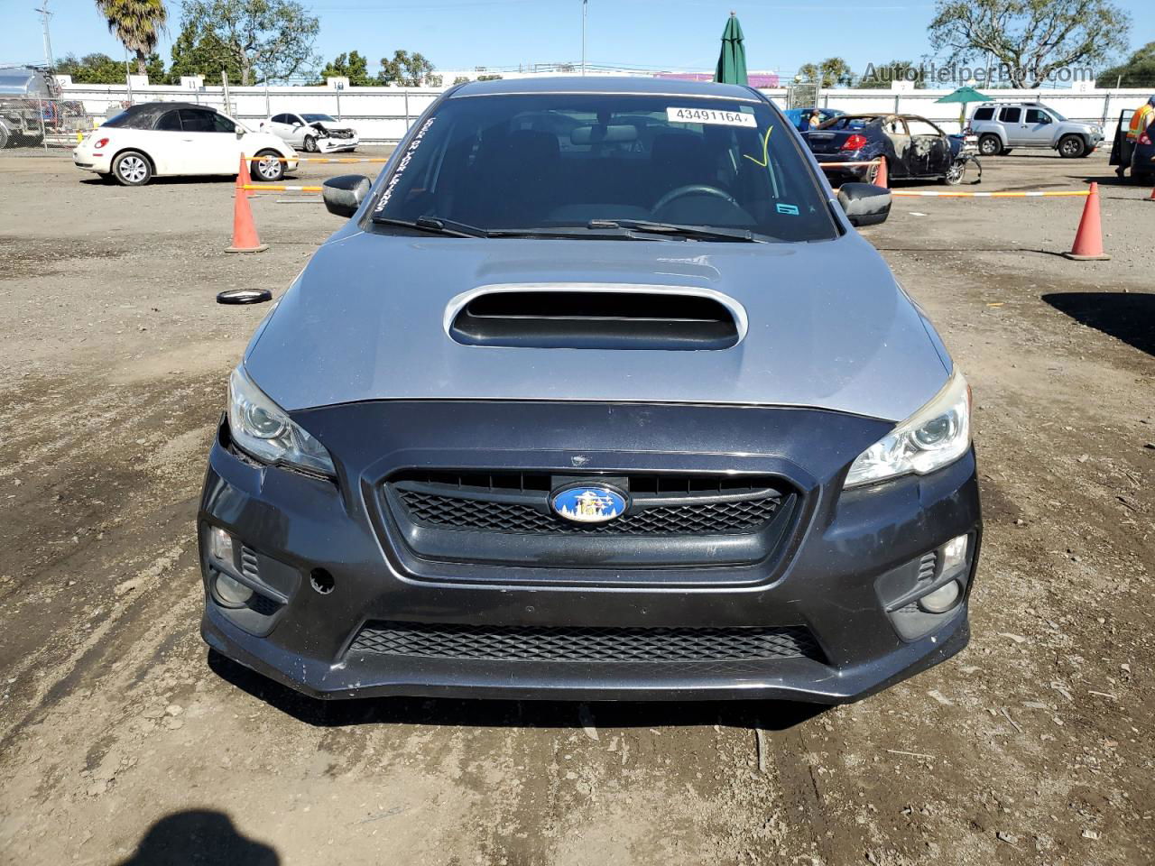 2017 Subaru Wrx Premium Silver vin: JF1VA1E64H9833769