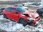 2017 Subaru Wrx Premium Red vin: JF1VA1E65H8833026