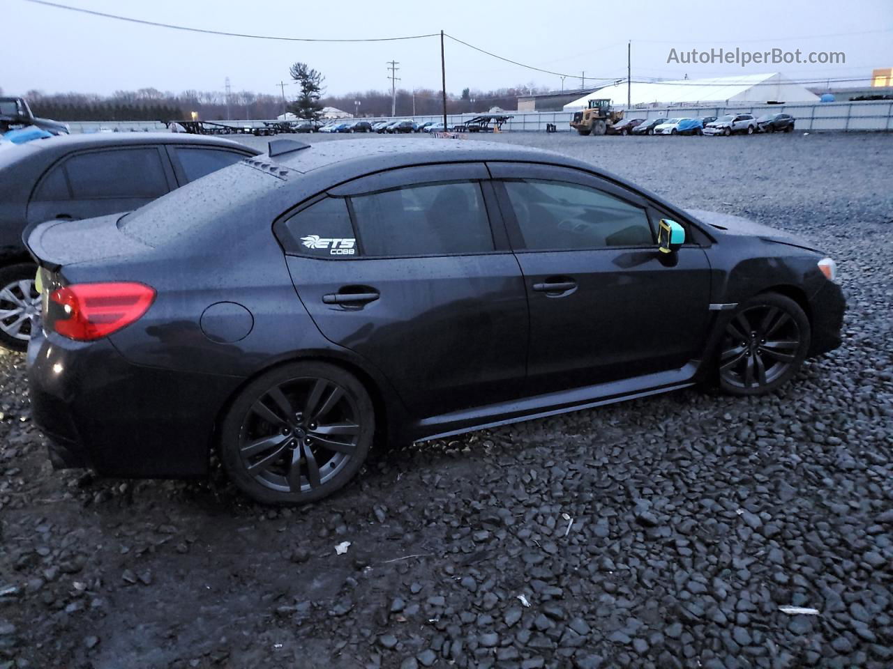 2017 Subaru Wrx Premium Black vin: JF1VA1E65H9811201