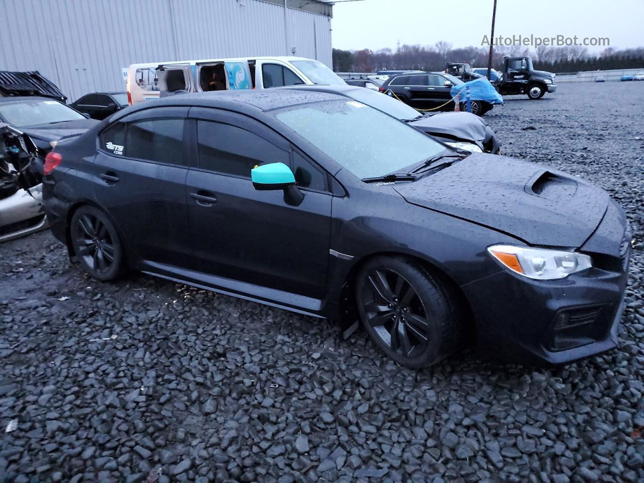 2017 Subaru Wrx Premium Black vin: JF1VA1E65H9811201