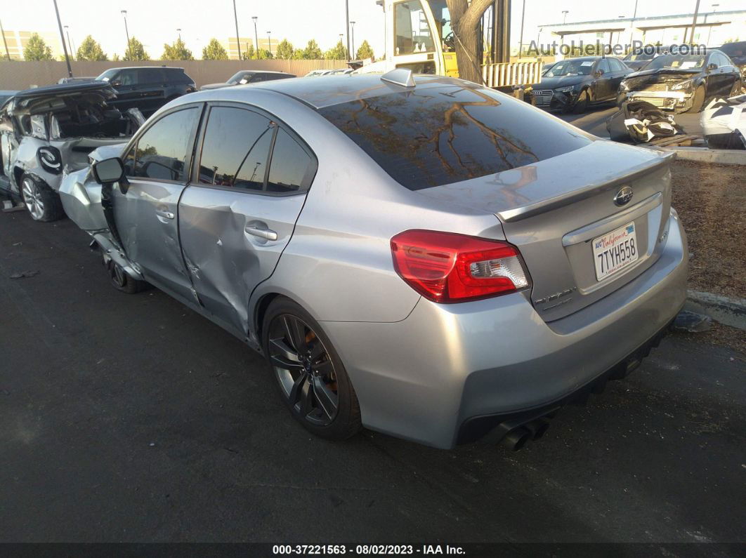 2017 Subaru Wrx Premium Silver vin: JF1VA1E66H8810340