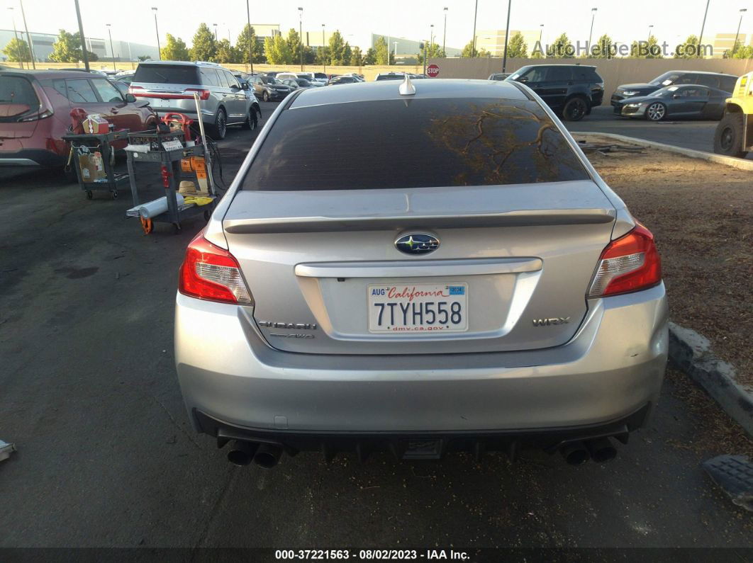 2017 Subaru Wrx Premium Silver vin: JF1VA1E66H8810340