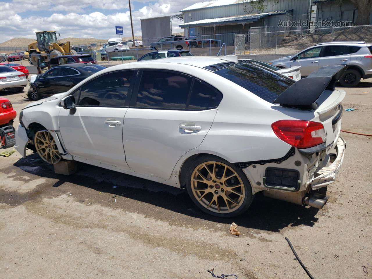 2017 Subaru Wrx Premium White vin: JF1VA1E66H8818521