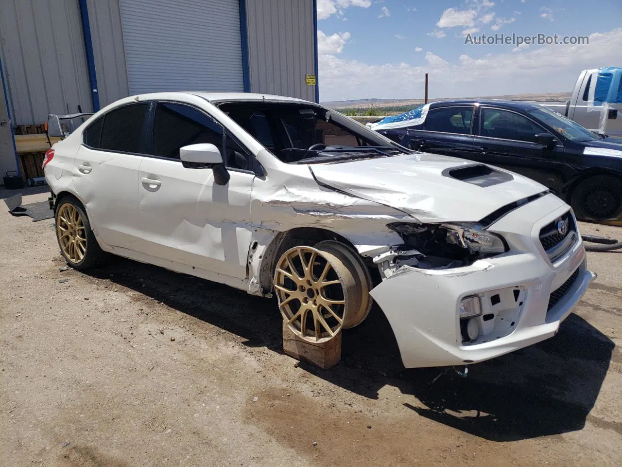 2017 Subaru Wrx Premium White vin: JF1VA1E66H8818521