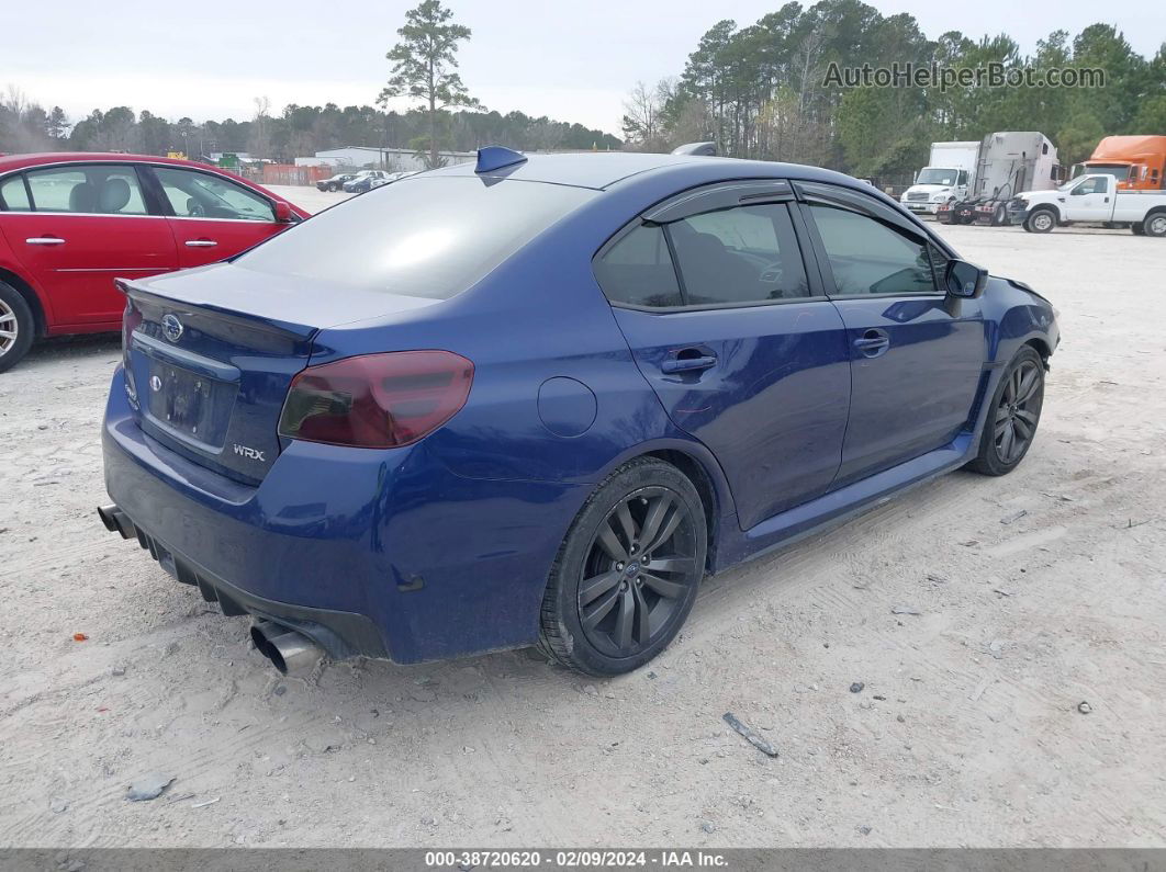 2017 Subaru Wrx Premium Blue vin: JF1VA1E66H9810123