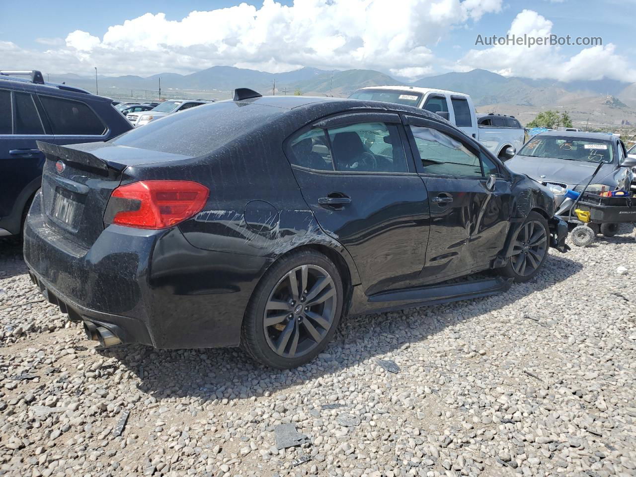 2017 Subaru Wrx Premium Черный vin: JF1VA1E66H9832784