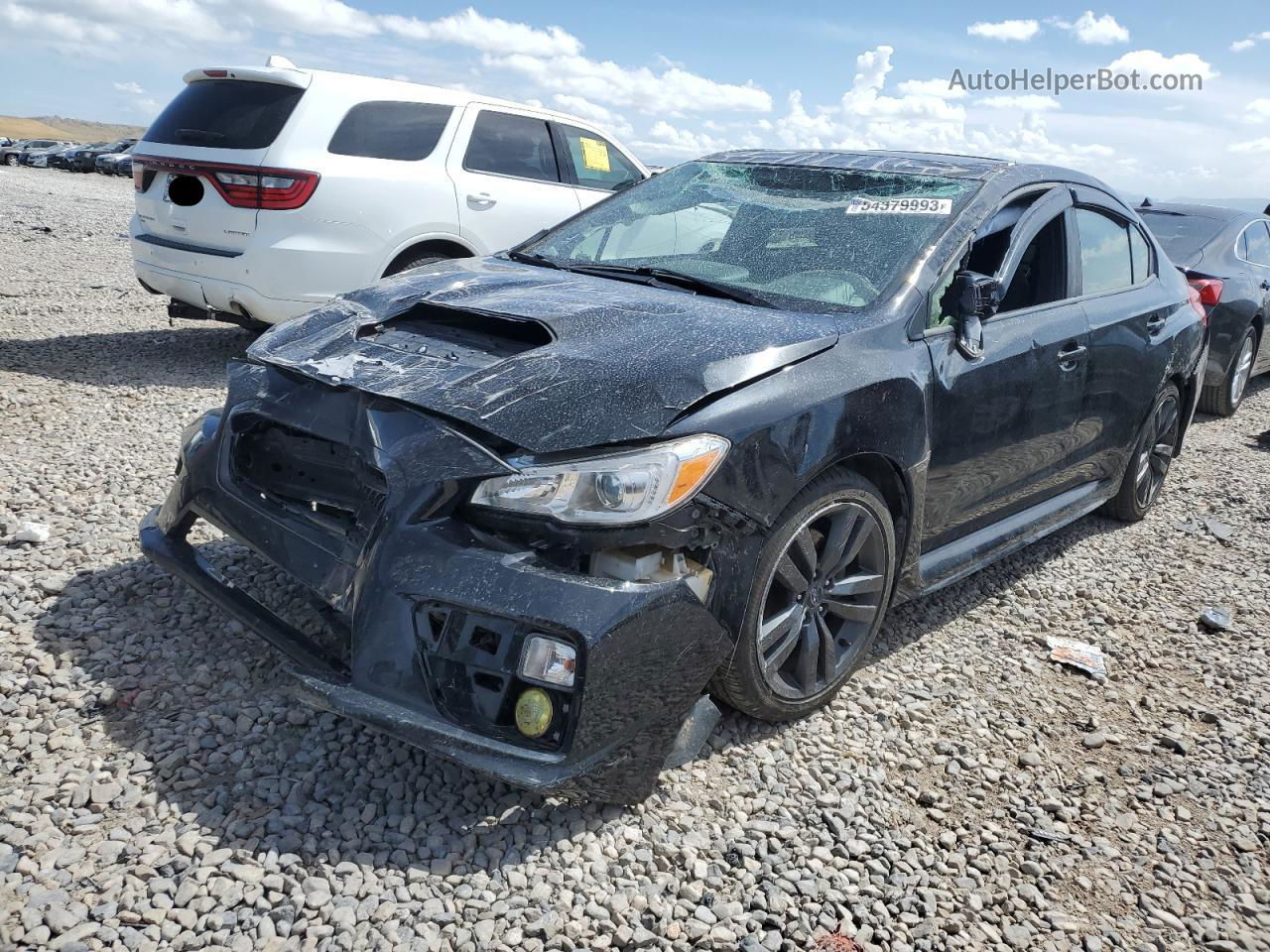 2017 Subaru Wrx Premium Black vin: JF1VA1E66H9832784