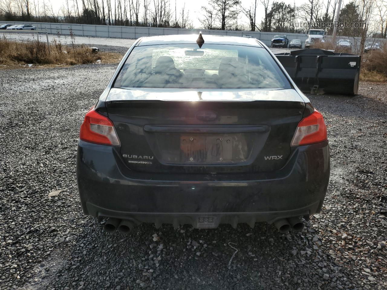 2017 Subaru Wrx Premium Black vin: JF1VA1E67H8801419