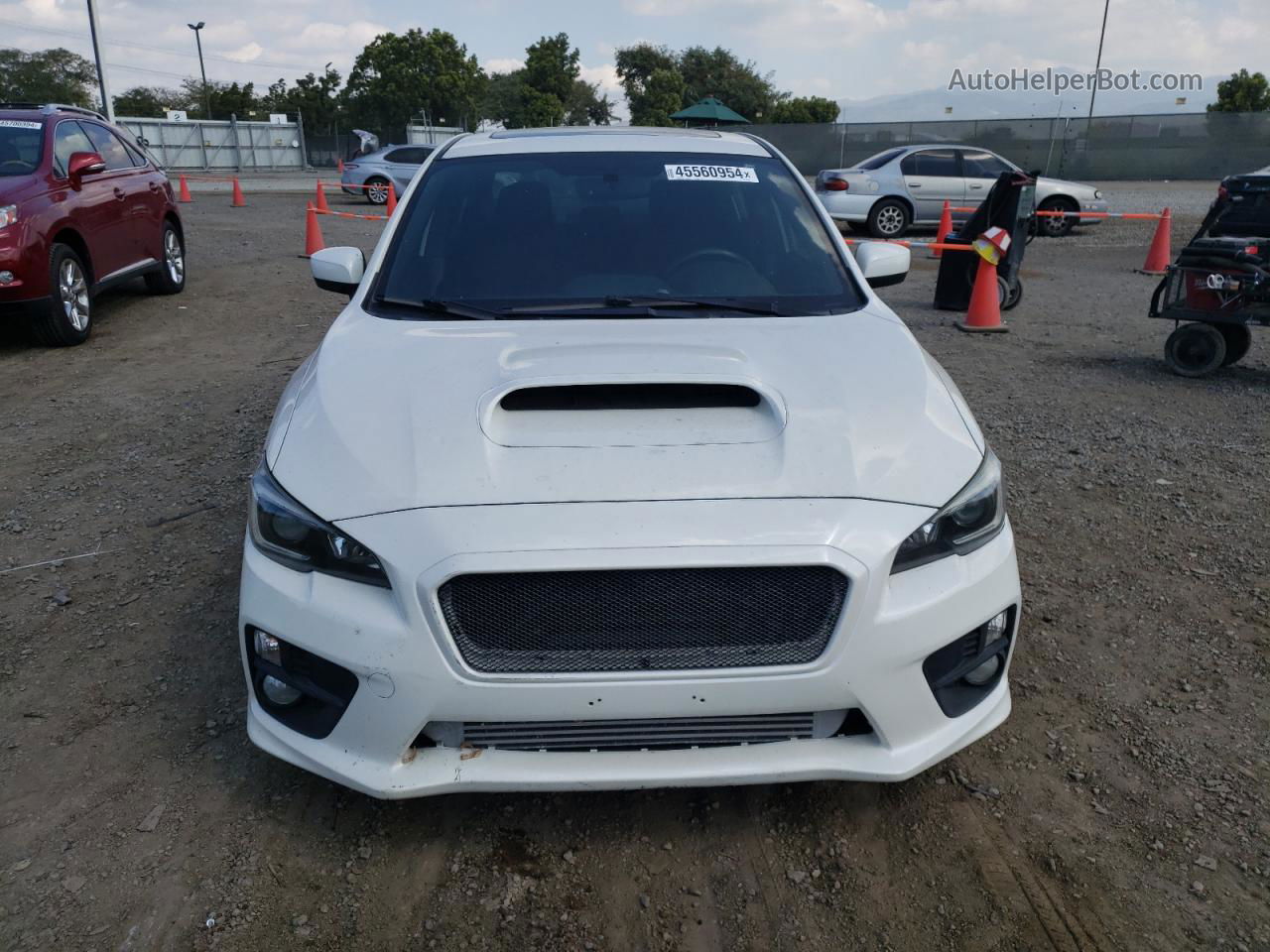 2017 Subaru Wrx Premium White vin: JF1VA1E67H9812544