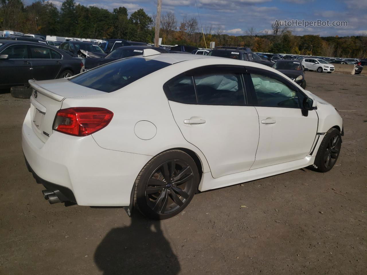 2017 Subaru Wrx Premium White vin: JF1VA1E67H9832986