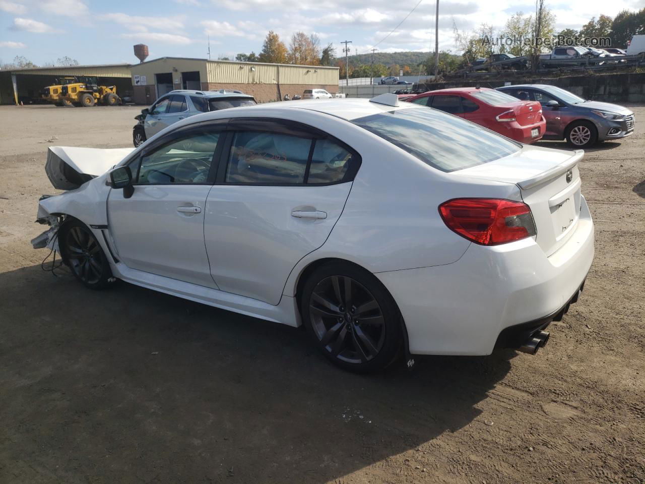 2017 Subaru Wrx Premium White vin: JF1VA1E67H9832986