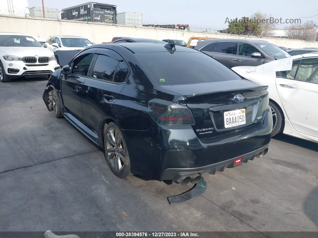 2017 Subaru Wrx Premium Black vin: JF1VA1E67H9838433