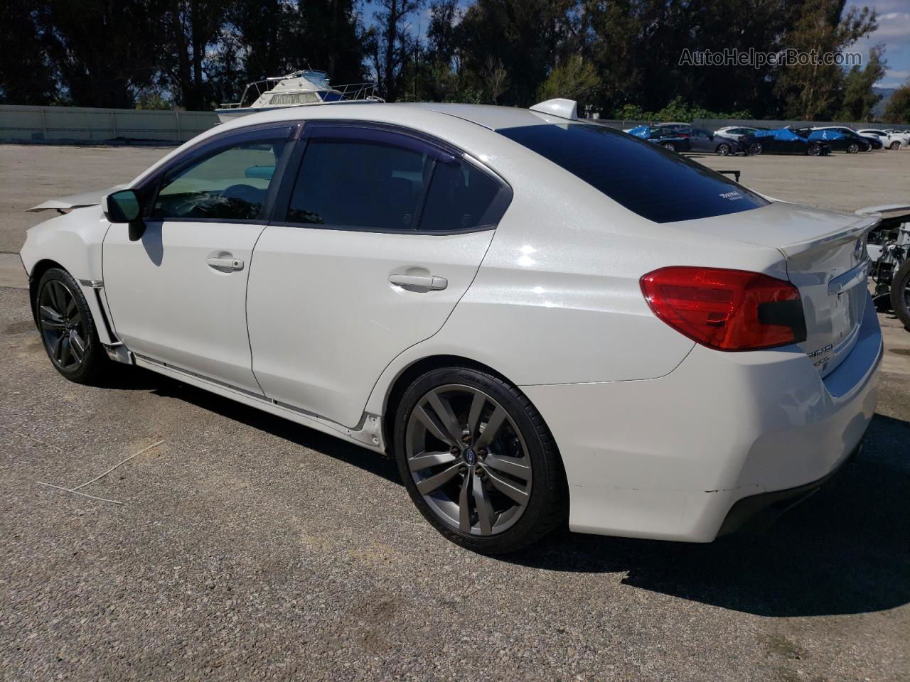 2017 Subaru Wrx Premium White vin: JF1VA1E68H8816818