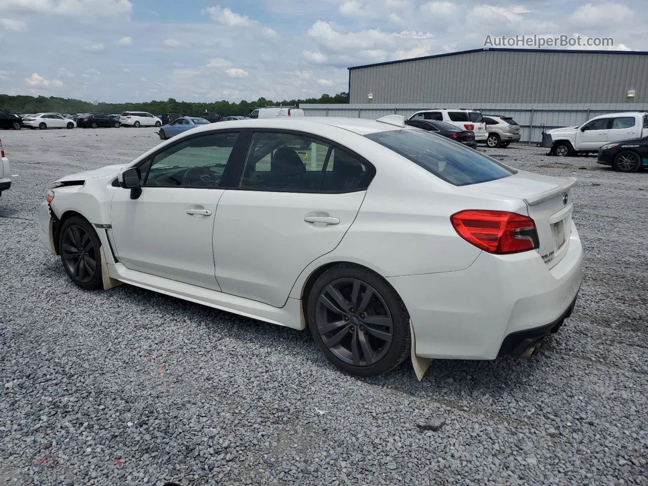 2017 Subaru Wrx Premium White vin: JF1VA1E68H9822676