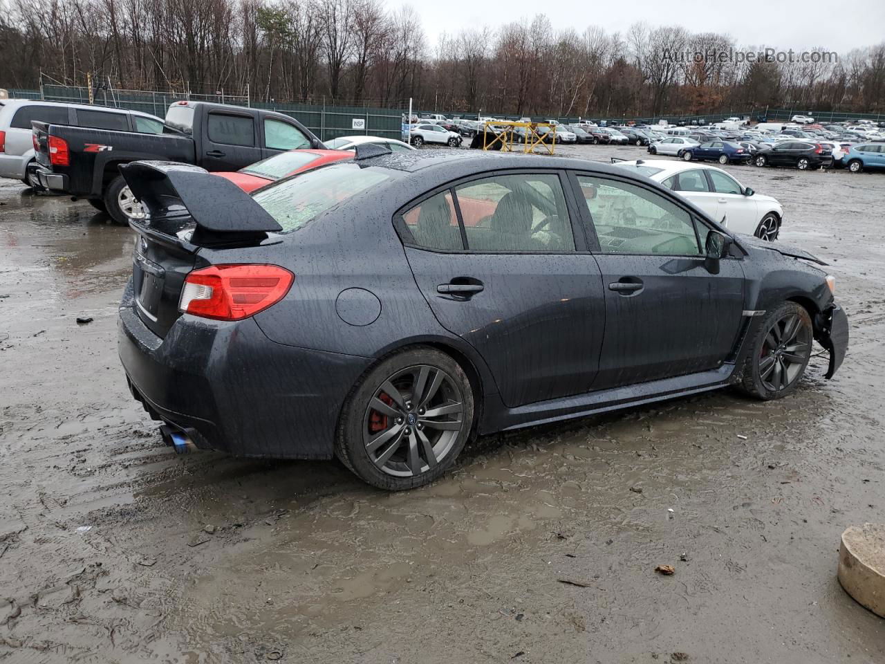 2017 Subaru Wrx Premium Blue vin: JF1VA1E68H9836187