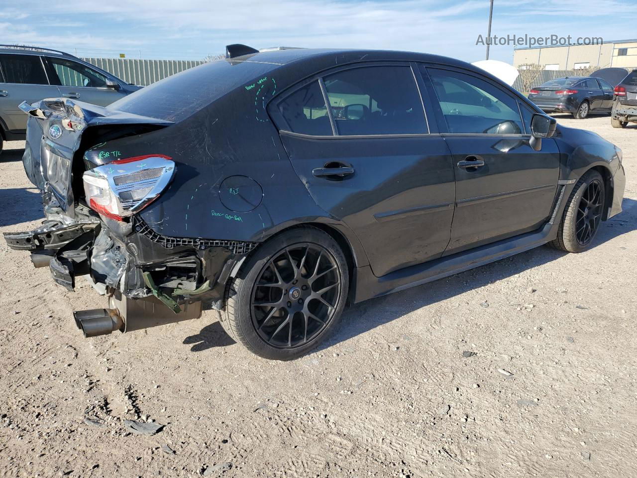 2017 Subaru Wrx Premium Black vin: JF1VA1E69H8825446