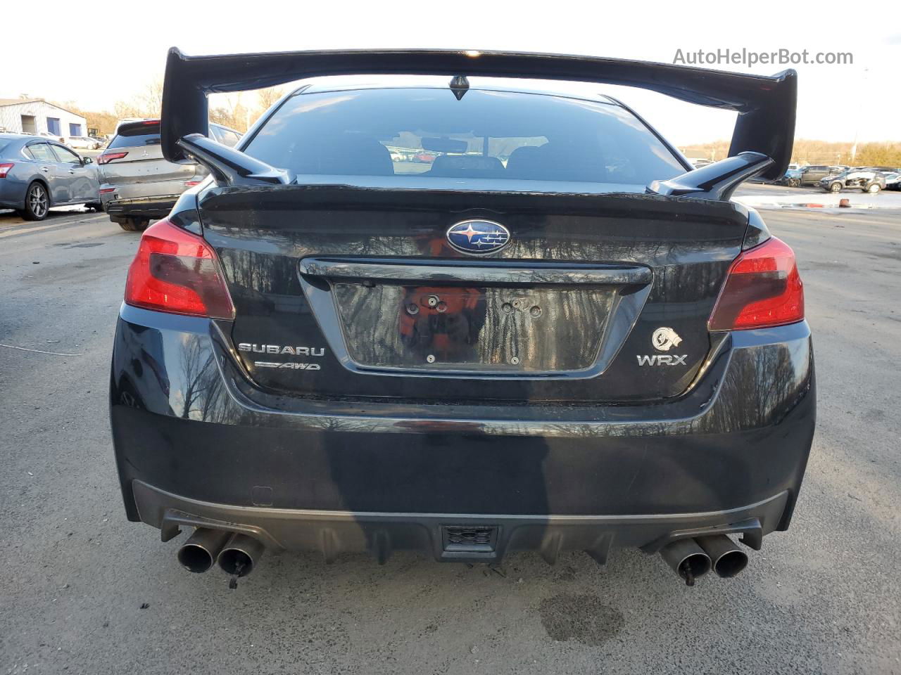 2017 Subaru Wrx Premium Black vin: JF1VA1E6XH8807151