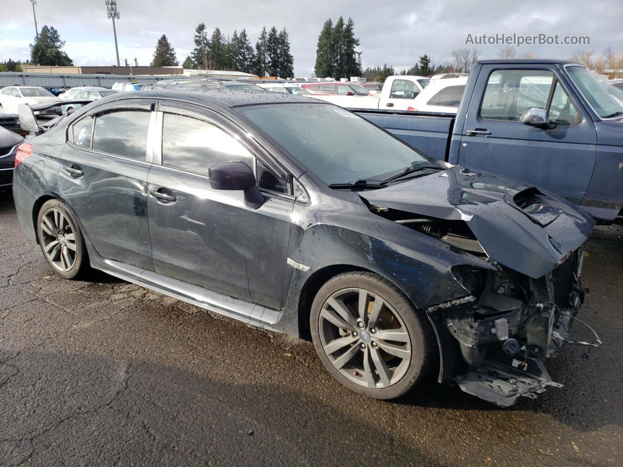 2017 Subaru Wrx Premium Black vin: JF1VA1E6XH9810156