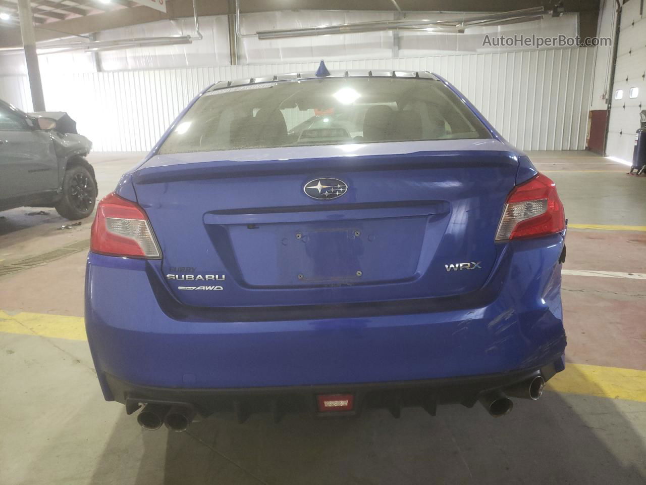 2020 Subaru Wrx Premium Blue vin: JF1VA1F60L8829196