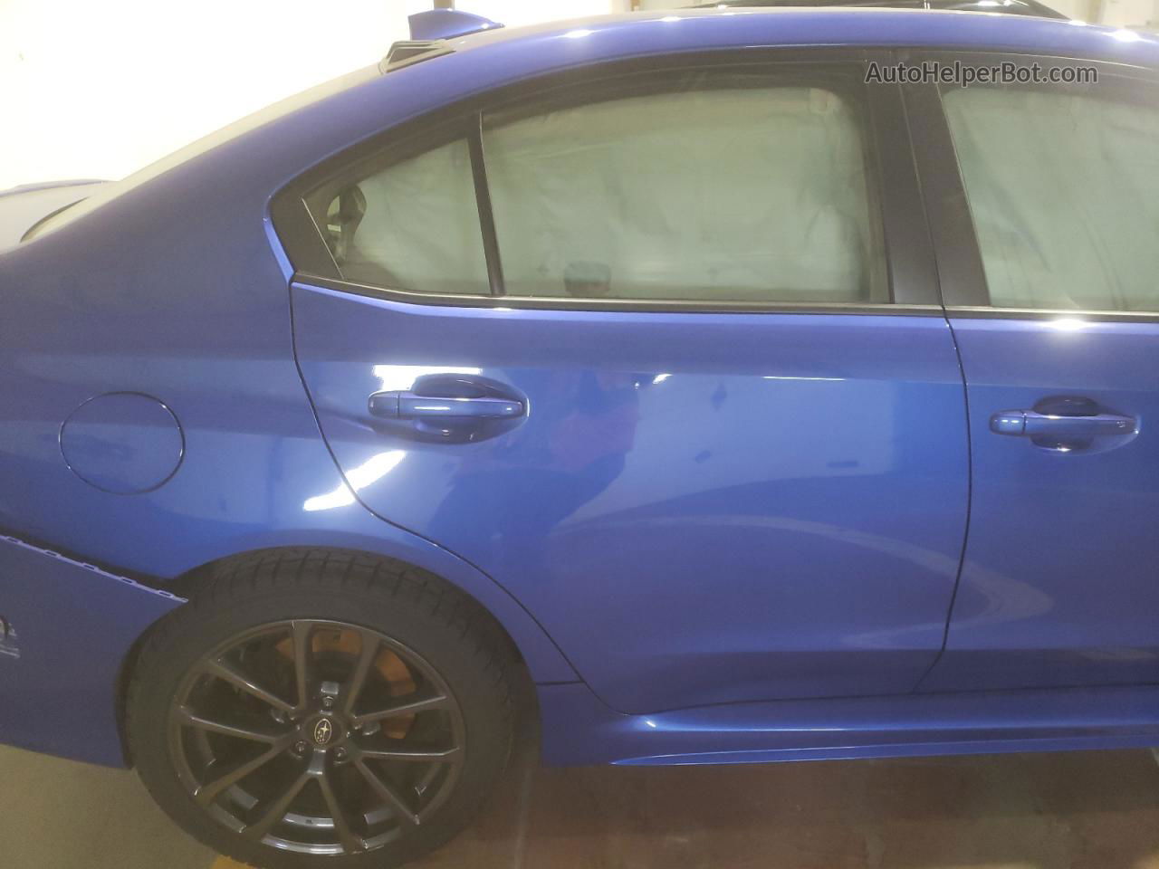 2020 Subaru Wrx Premium Blue vin: JF1VA1F60L8829196