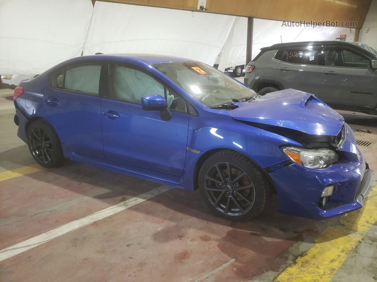 2020 Subaru Wrx Premium Blue vin: JF1VA1F60L8829196