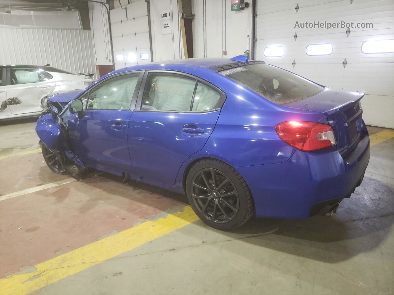 2020 Subaru Wrx Premium Blue vin: JF1VA1F60L8829196