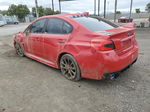 2018 Subaru Wrx Limited Red vin: JF1VA1F61J8833433