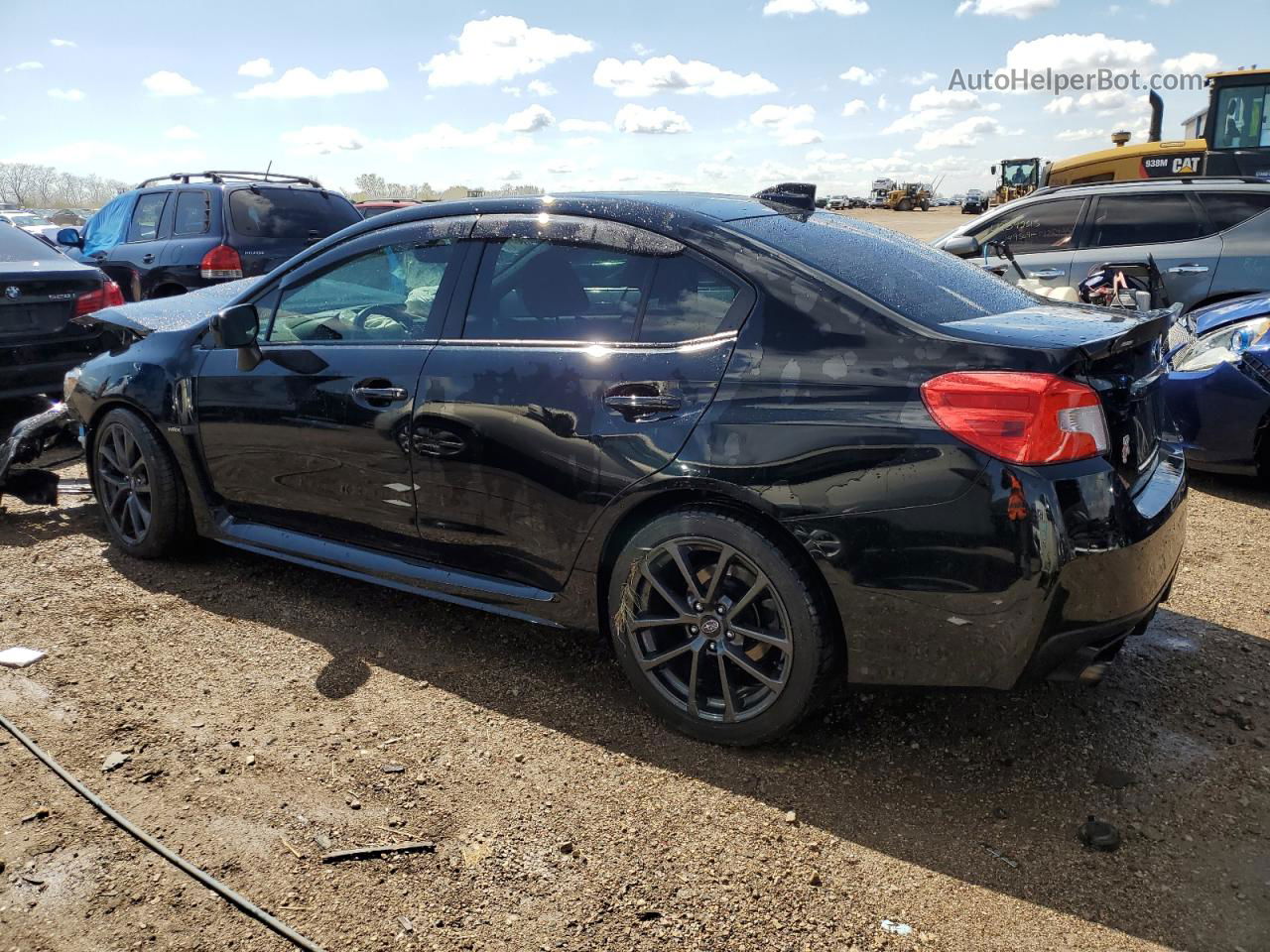 2018 Subaru Wrx Limited Black vin: JF1VA1F61J9820868