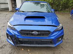 2018 Subaru Wrx Limited Blue vin: JF1VA1F61J9825455