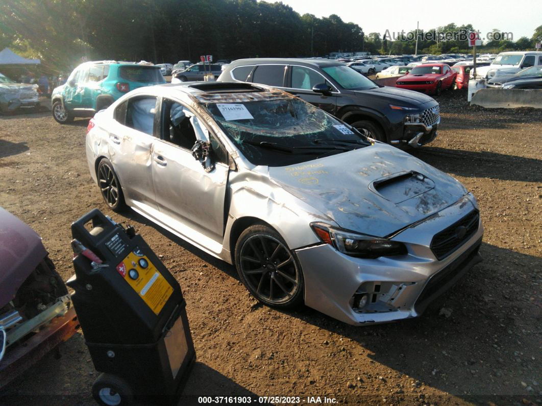 2018 Subaru Wrx Limited Silver vin: JF1VA1F62J8802319