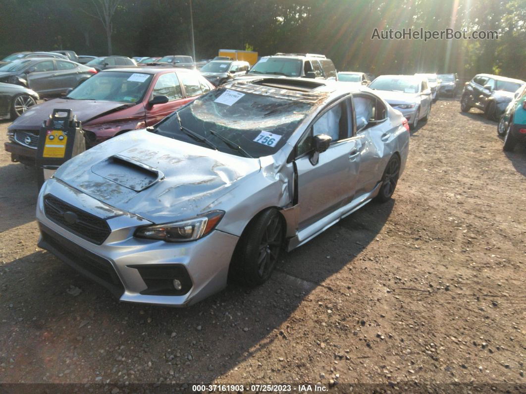 2018 Subaru Wrx Limited Silver vin: JF1VA1F62J8802319