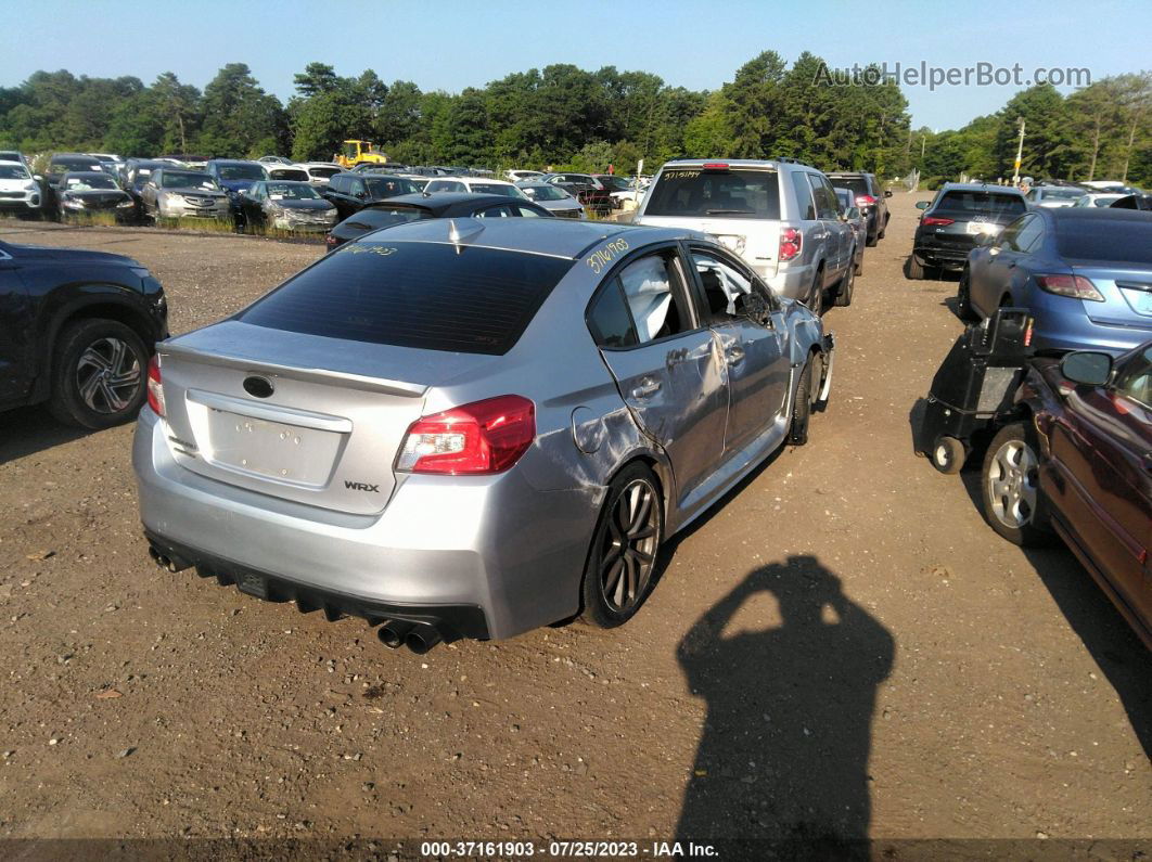 2018 Subaru Wrx Limited Silver vin: JF1VA1F62J8802319