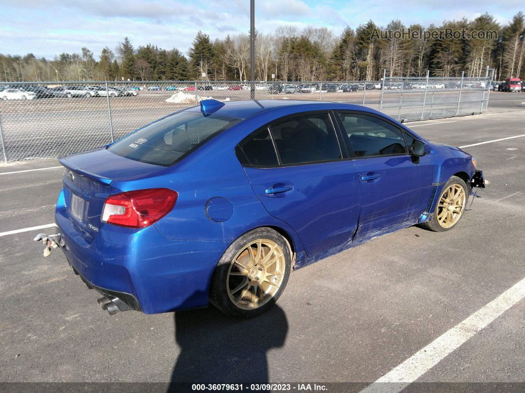 2017 Subaru Wrx Premium Blue vin: JF1VA1F63H9813947