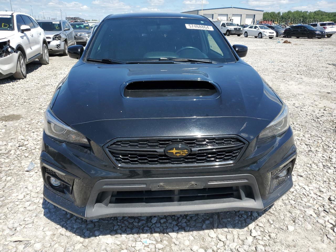 2018 Subaru Wrx Limited Charcoal vin: JF1VA1F65J9810456