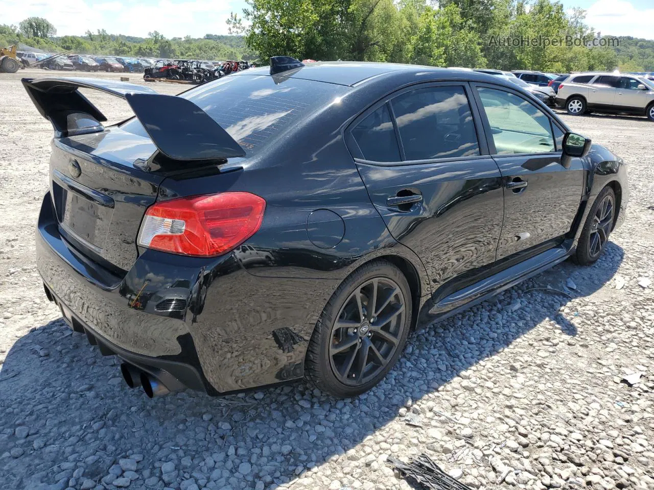 2018 Subaru Wrx Limited Charcoal vin: JF1VA1F65J9810456