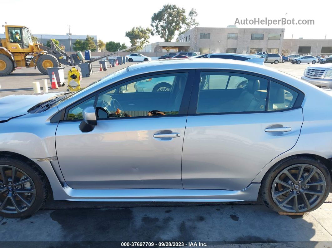 2018 Subaru Wrx Limited Silver vin: JF1VA1F65J9833543