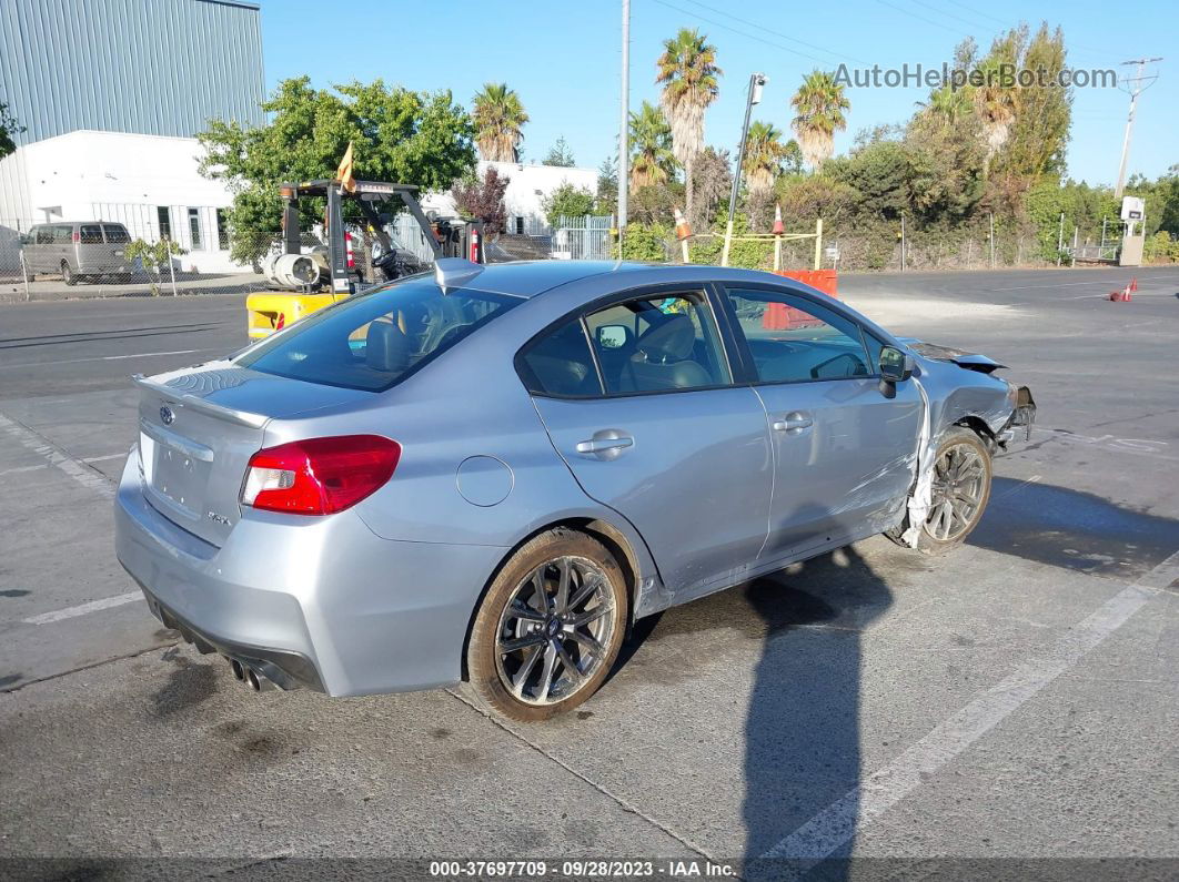 2018 Subaru Wrx Limited Silver vin: JF1VA1F65J9833543