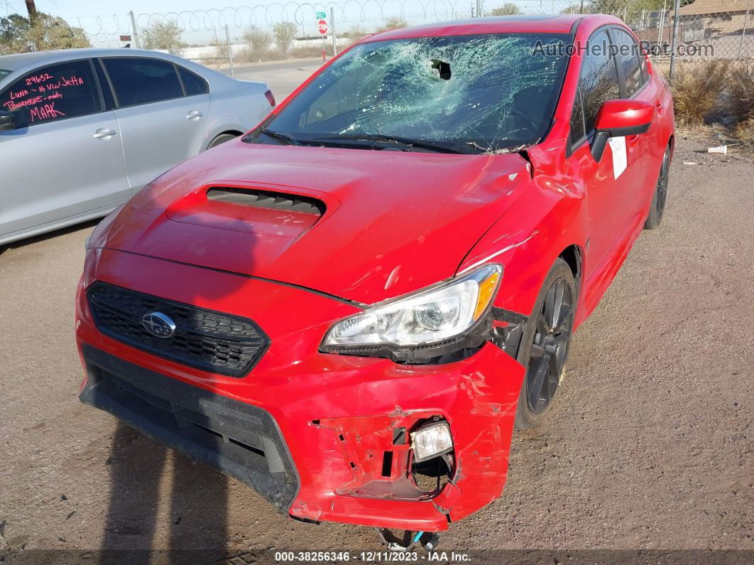 2020 Subaru Wrx Premium Red vin: JF1VA1F65L8808733