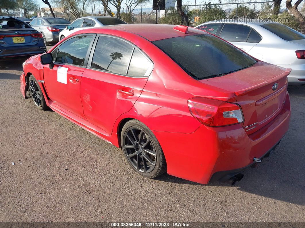 2020 Subaru Wrx Premium Red vin: JF1VA1F65L8808733