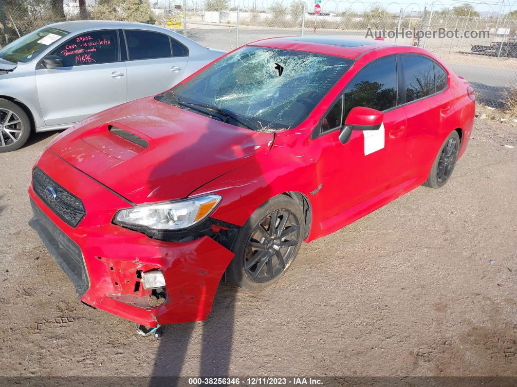 2020 Subaru Wrx Premium Red vin: JF1VA1F65L8808733