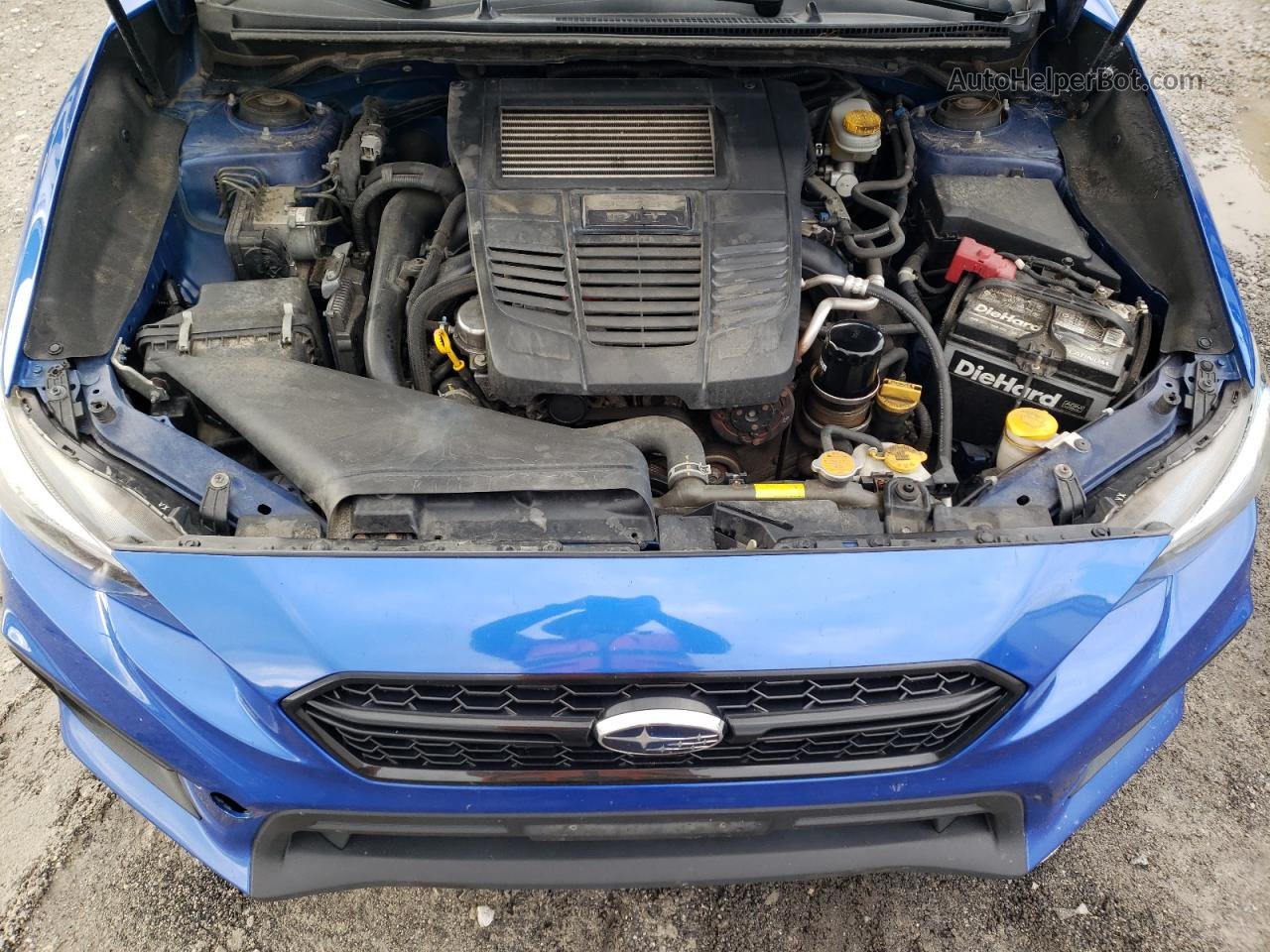 2018 Subaru Wrx Limited Синий vin: JF1VA1F66J9806898